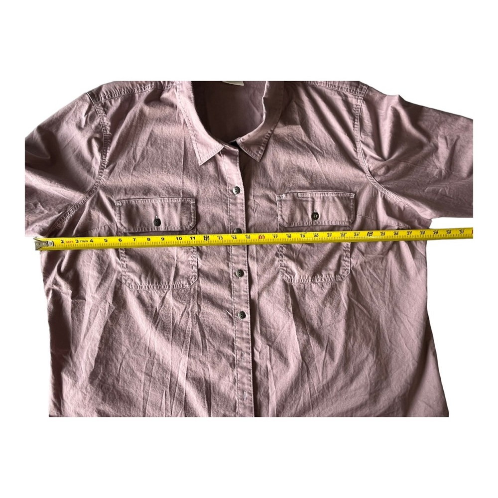 Dickies Women’s Long Sleeve Button Up Shirt, 3XL Plus Size - Picture 7 of 10